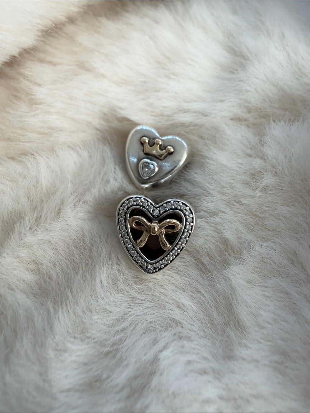 Pandora “Bound By Heart Charm” & “Pandora Majestic Heart” Charms